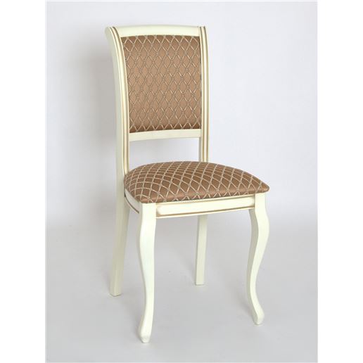 Стул Дионис (Слоновая кость/патина золото/ткань Palermo)