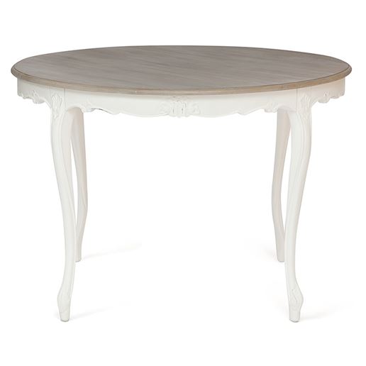 Стол обеденный Secret De Maison "Augustine" Натуральный минди/Butter white