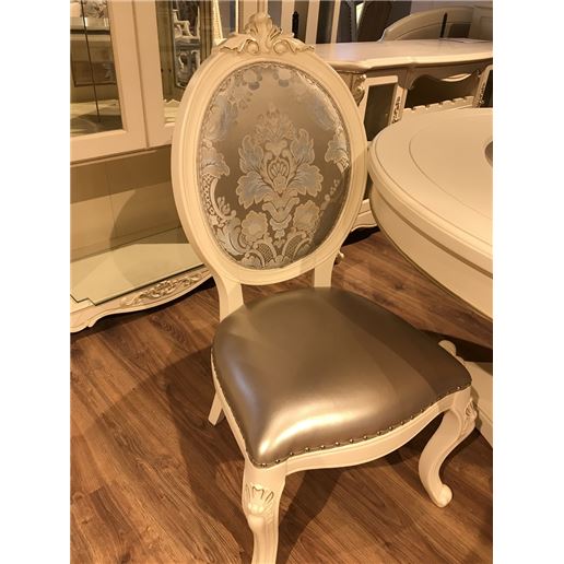 Стул с мягким сиденьем Милано MK-1893-IV Слоновая кость