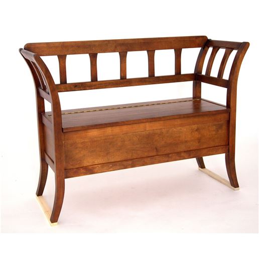 Скамья с ящиком 29 (Орех)