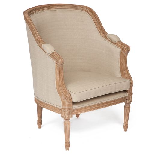 Кресло Secret De Maison Celeste (mod. ASS793) Орех/Бежевый