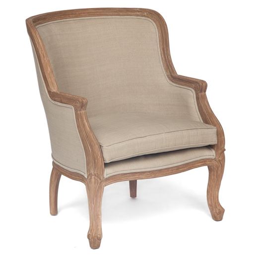 Кресло Secret De Maison Margueite (mod. ASS787) Орех/Бежевый