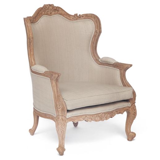 Кресло Secret De Maison Sensey (mod.SNS17) Орех/Бежевый