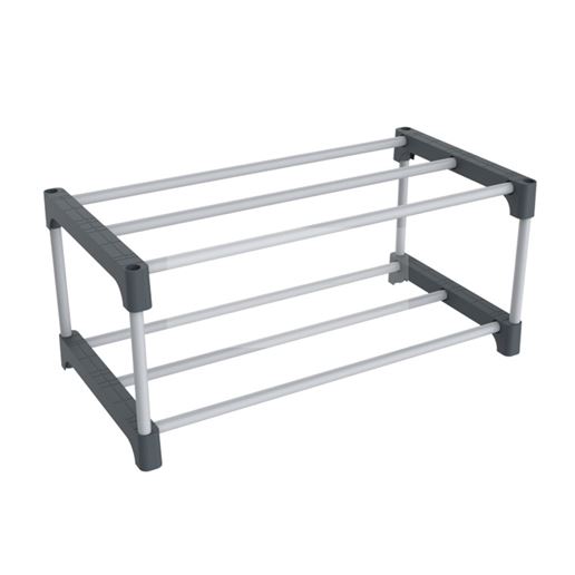 Подставка для обуви SHT-SR3-P Черный (Хром)