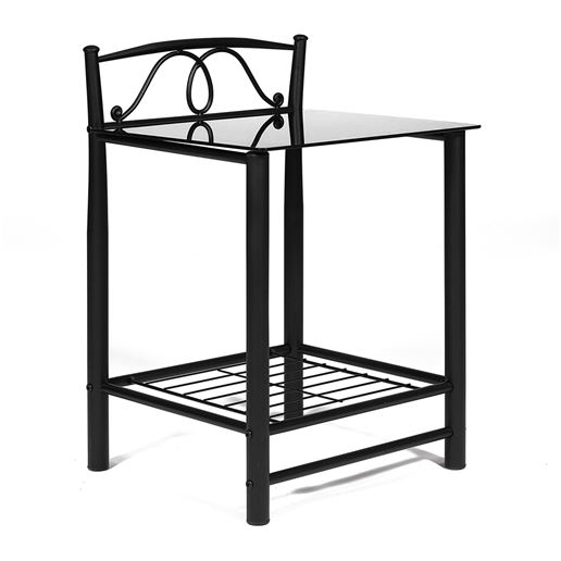 Тумба прикроватная кованная San Pierro Черный