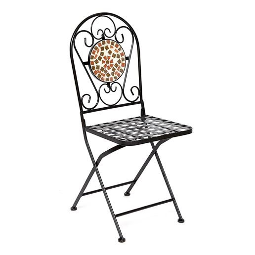 Стул Secret de Maison Vicenza (mod. PL08-1070) Черный/Плитка Romano