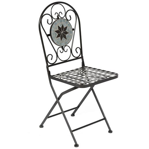 Стул Secret de Maison Vicenza (mod. PL08-1070-1-GBRN) Черный/Плитка Astra