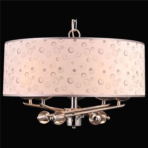  Подвесной светильник Natali Kovaltseva Flante FLANTE 75058/5C CHROME