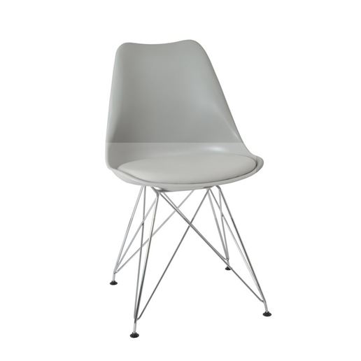 Стул на металлокаркасе 635-A Grey-10