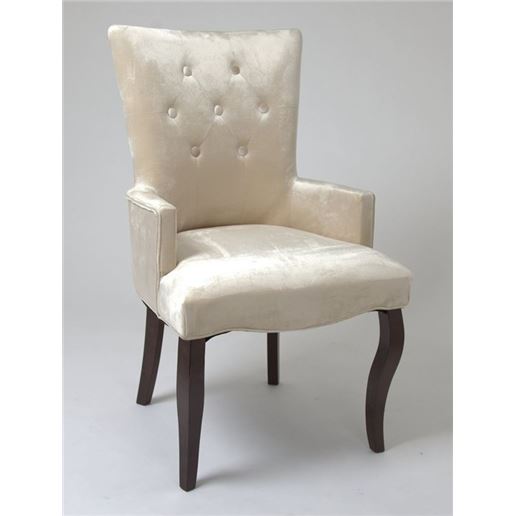 Кресло Виктория Темный тон/30 Бежевый