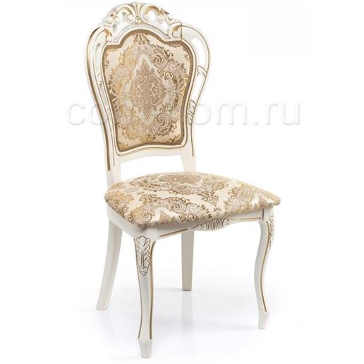 Стул деревянный Bronte молочный