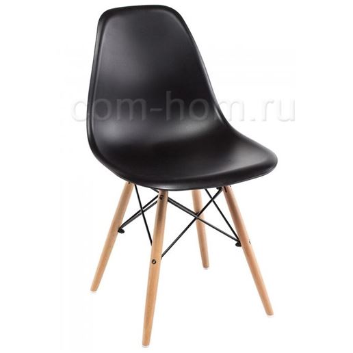 Стул деревянный Eames PC-015 black