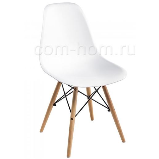 Стул деревянный Eames PC-015 white