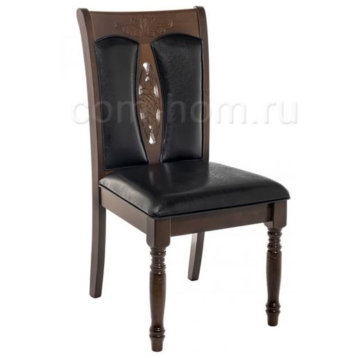 Стул деревянный Gala dirty oak / black