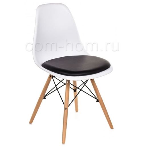 Стул деревянный PC-011 белый / черный