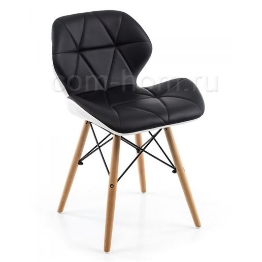 Стул деревянный PC-027 черный / белый