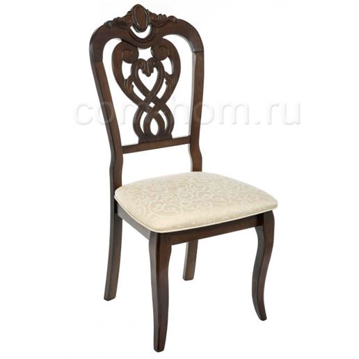 Стул деревянный Rosi cappuccino / brown