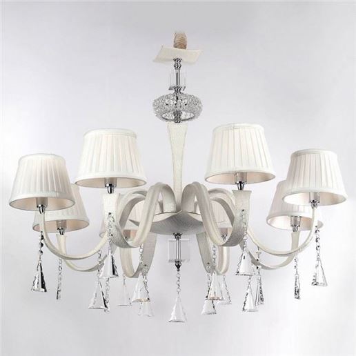  Подвесная люстра Lucia Tucci Pelle Pelle Bianca 119.8