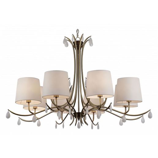  Подвесная люстра Mantra Andrea Cuero Satinado 6332