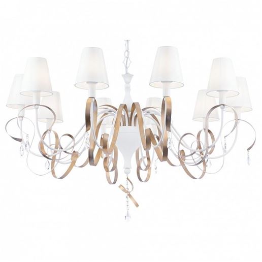  Подвесная люстра Maytoni Intreccio ARM010-10-W