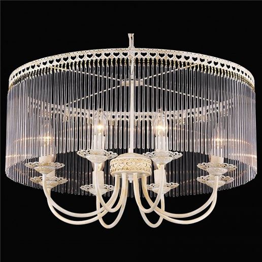  Подвесная люстра Natali Kovaltseva 11301 11301/8C IVORY