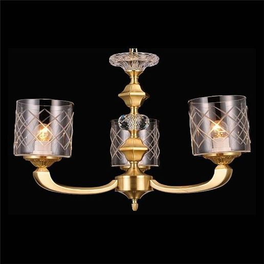  Подвесная люстра Natali Kovaltseva 75116 75116/3C GOLD