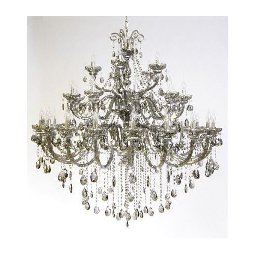  Подвесная люстра Natali Kovaltseva 76050 76050/20+10+5C Smokey