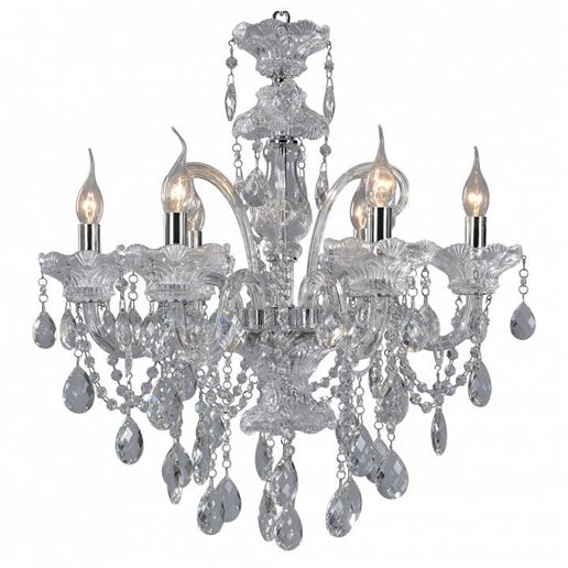  Подвесная люстра Natali Kovaltseva 76050 76050/6С Clear