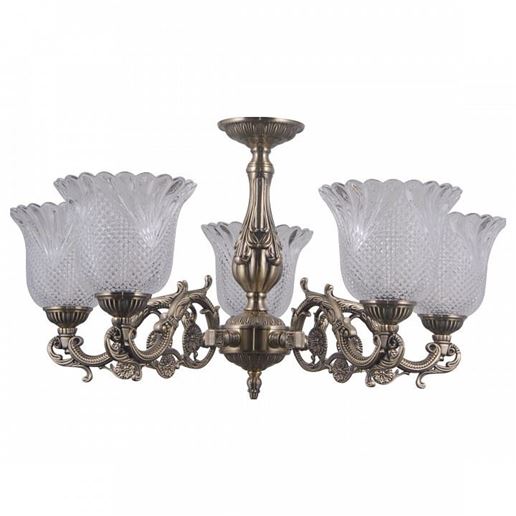  Подвесная люстра Natali Kovaltseva 79011 79011/5C ANTIQUE