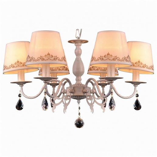  Подвесная люстра Natali Kovaltseva Biarritz Biarritz 70038-6C IVORY GOLD