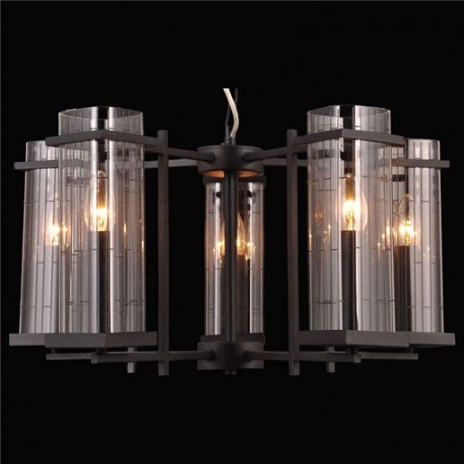  Подвесная люстра Natali Kovaltseva Brawn BRAWN 75121/5C GRAY