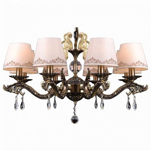  Подвесная люстра Natali Kovaltseva Calais Calais 70012-8C ANTIQUE