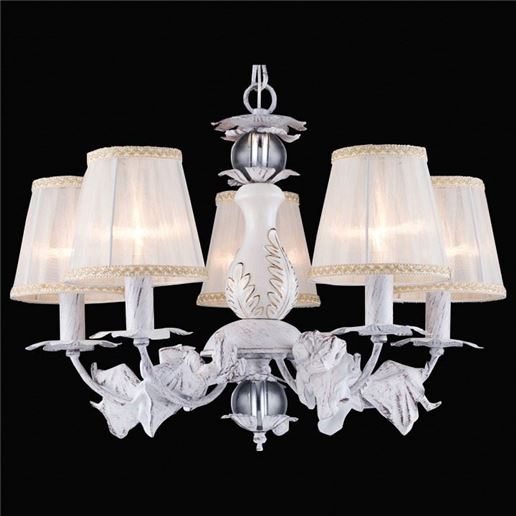  Подвесная люстра Natali Kovaltseva Lady LADY 70043-5C WHITE GOLD