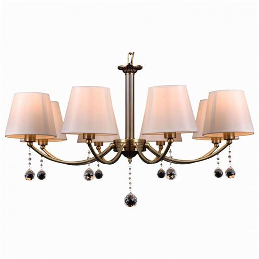  Подвесная люстра Natali Kovaltseva Le Mans Le Mans 75003-8C ANTIQUE