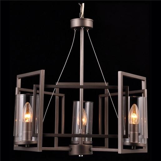  Подвесная люстра Natali Kovaltseva Munich MUNICH 75122-3C GRAY