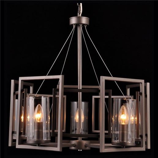  Подвесная люстра Natali Kovaltseva Munich MUNICH 75122-5C GRAY