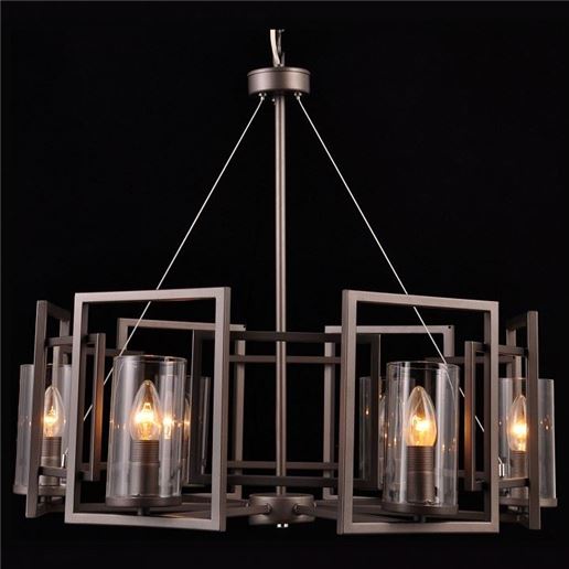  Подвесная люстра Natali Kovaltseva Munich MUNICH 75122-6C GRAY