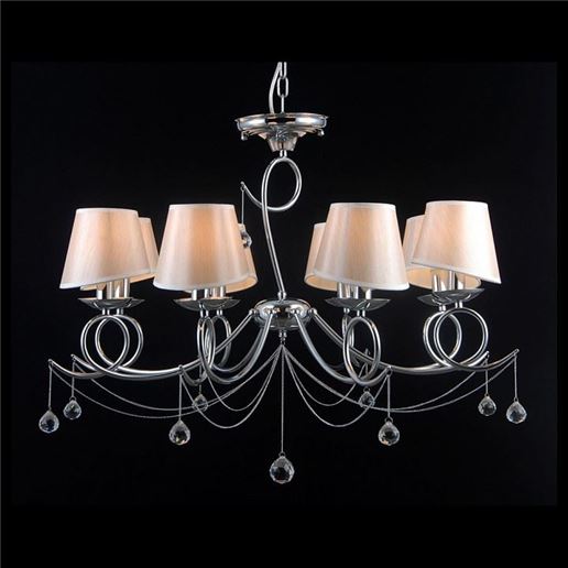  Подвесная люстра Natali Kovaltseva Novella NOVELLA 75051/8C CHROME
