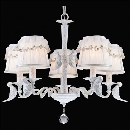  Подвесная люстра Natali Kovaltseva Oriole ORIOLE 70011-5C WHITE GOLD