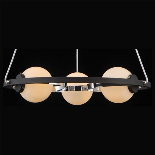  Подвесная люстра Natali Kovaltseva Sphere SPHERE 81020-3C SATIN BLACK