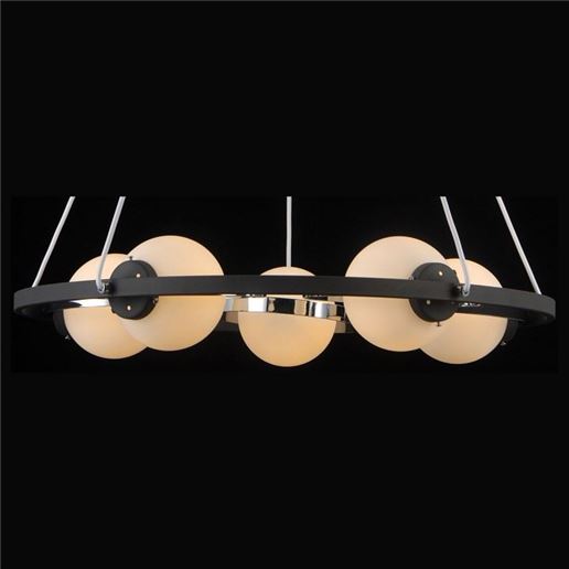  Подвесная люстра Natali Kovaltseva Sphere SPHERE 81020-5C SATIN BLACK