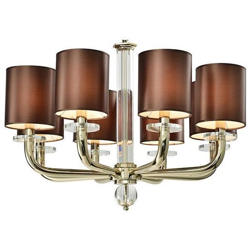  Подвесная люстра Newport  3338/C gold без абажуров