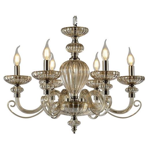  Подвесная люстра Newport 12800 12806/S cognac