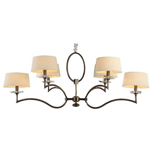  Подвесная люстра Newport 3300 3306/C B/C без абажуров