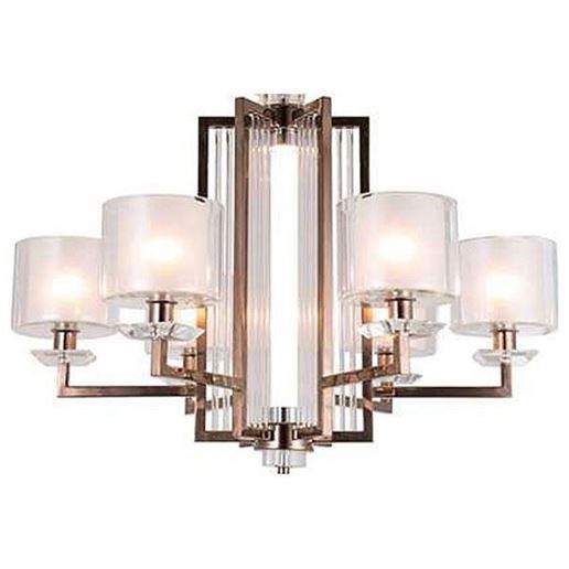  Подвесная люстра Newport Virginia 4406+1/C black nickel