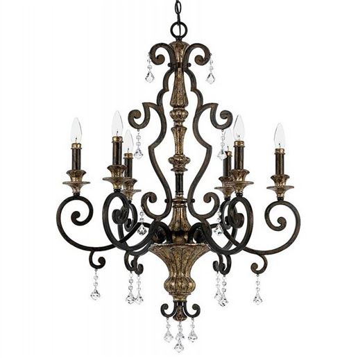  Подвесная люстра Quoizel Marquette QZ/MARQUETTE6/A