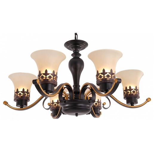  Подвесная люстра TopLight Florence TL7490D-06BL