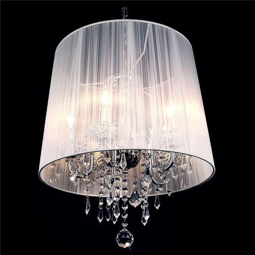  Подвесной светильник Eurosvet 2045 2045/5 хром/белый