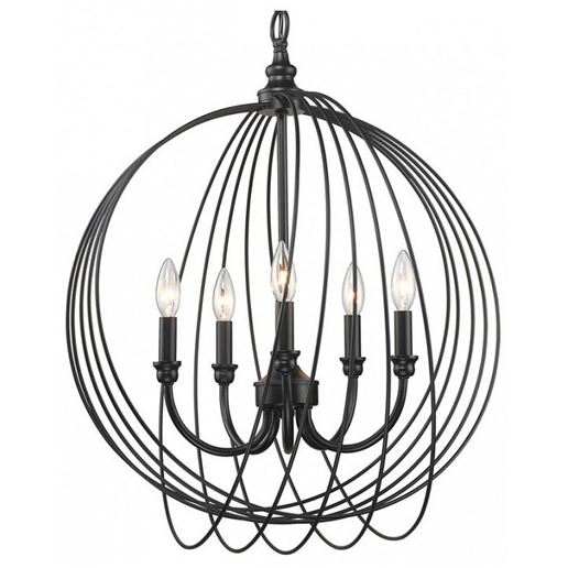  Подвесной светильник TopLight Dina TL1185H-05BK