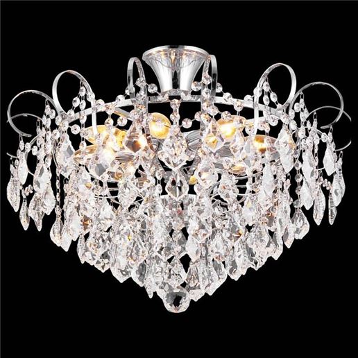  Потолочная люстра Natali Kovaltseva Happy Diamonds HAPPY DIAMONDS 11545/8C CHROME